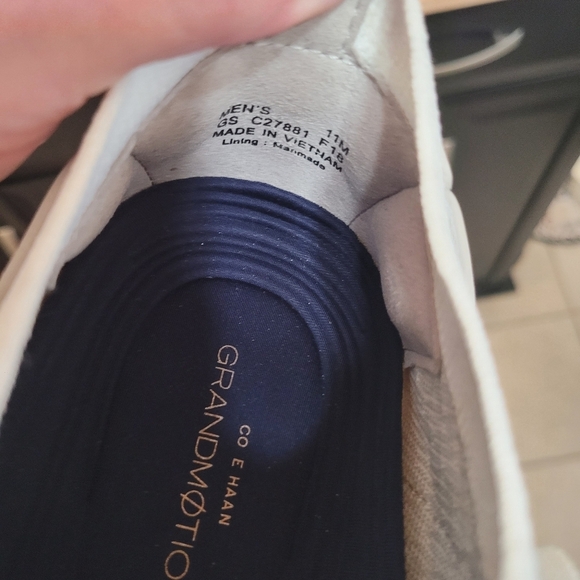 New Cole Hann Men's Grand Motion Woven Stitchlite Opttic White Sneakers Size 11 - Picture 6 of 6